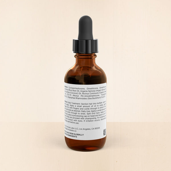 Moroccan Lab - Hair Oil with Argan & Coconut oil. Free of parabens, 100% vegan