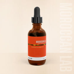 Moroccan Lab - Hair Oil with Argan & Coconut oil. Free of parabens, 100% vegan