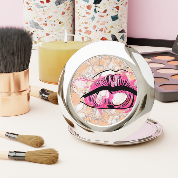 Pure Paris Plum Lip Makeup Mirror