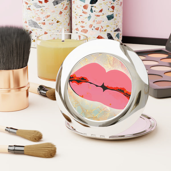 Pure Paris Plum Lip Makeup Mirror