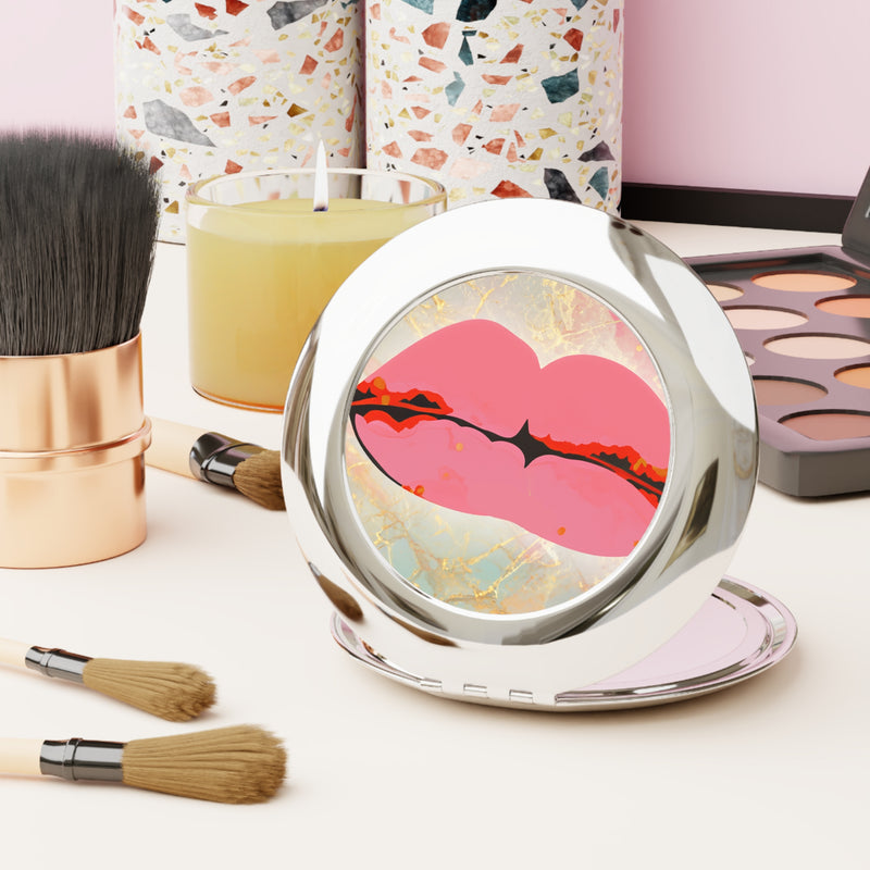 Pure Paris Plum Lip Makeup Mirror