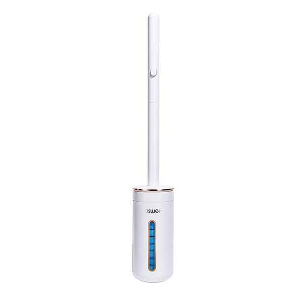 Toilet Brush with Detergent-Infused Disposable Sponges
